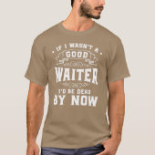 Waiter Food Party boy Tシャツ (正面)