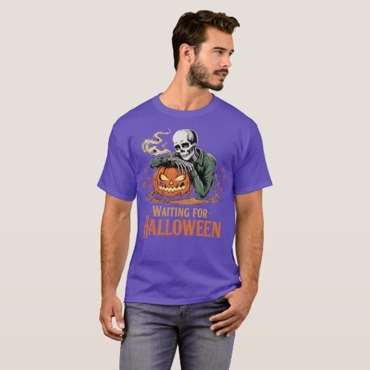 Waiting for Halloween Tシャツ (正面フル)