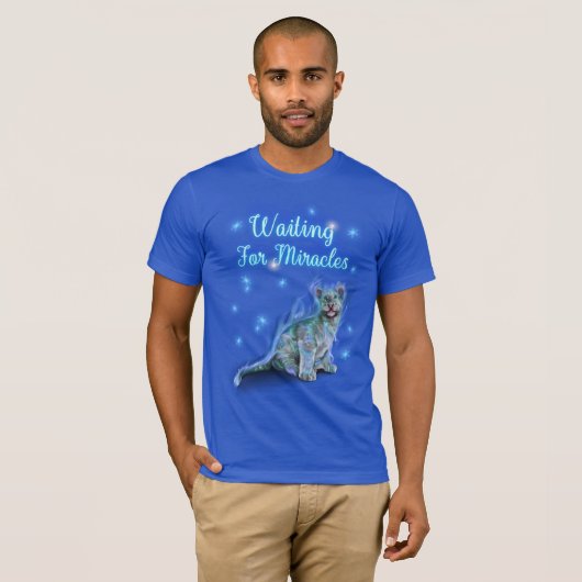 Waiting for Miracles, a spirit tiger.. Tシャツ (正面フル)