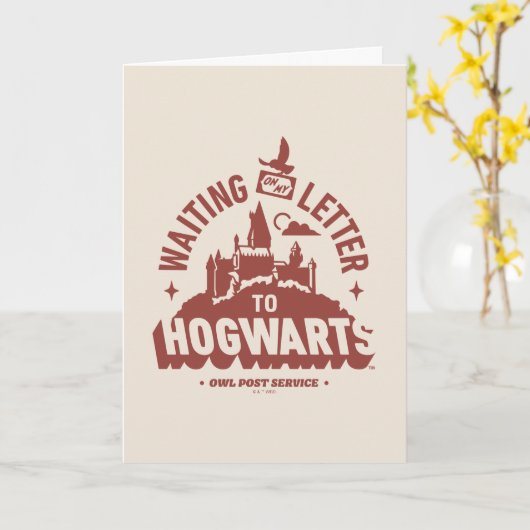 Waiting for my Letter to HOGWARTS™ カード (黄色い花)