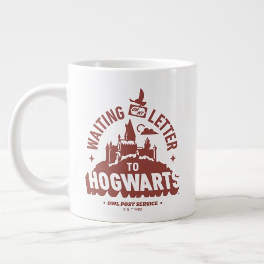 Waiting for my Letter to HOGWARTS™ ジャンボコーヒーマグカップ (左)