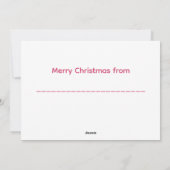 Waiting for Santa... シーズンカード (裏面)