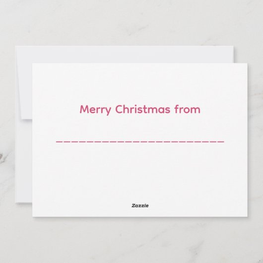 Waiting for Santa... シーズンカード (裏面)