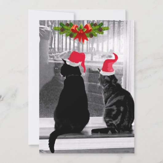 Waiting For Santa Card (正面)