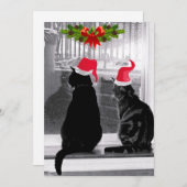 Waiting For Santa Card (正面/裏面)