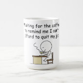 Waiting for the Coffee コーヒーマグカップ (中央)