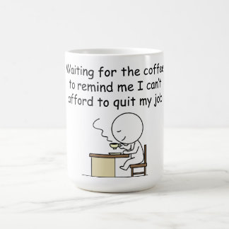 Waiting for the Coffee コーヒーマグカップ