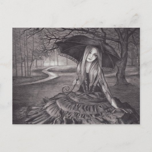 Waiting For The Dawnポストカードバンパイア ポストカード (正面)