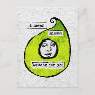 Waiting For Youポストカード – モダン抽象芸術 ポストカード