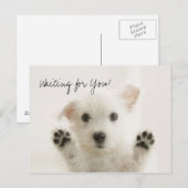 Waiting For You Postages ポストカード (正面/裏面)