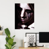 Waiting in Darkness Poster ポスター (ホームオフィス)