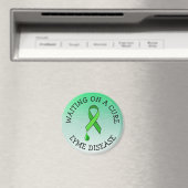 Waiting on a Cure, Lyme Disease認識度リボン マグネット (インサイチュ (食洗機))