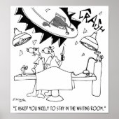 Waiting Room Cartoon 9481 ポスター (正面)
