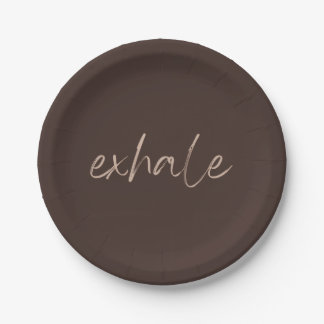 Waiting+To+Exhale ラグジュアリー紙皿 ペーパープレート