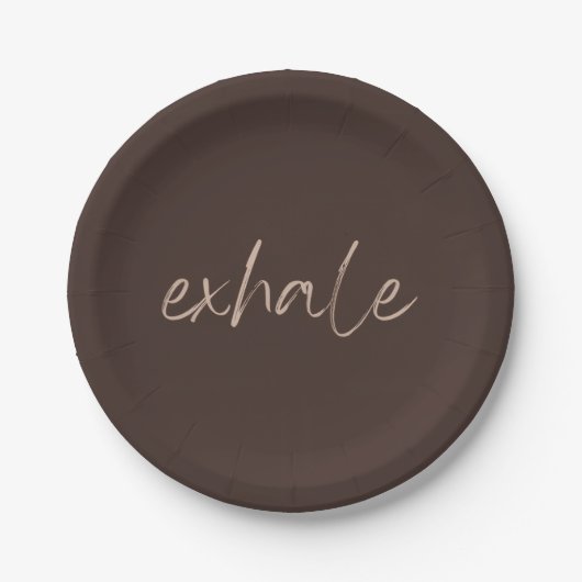 Waiting+To+Exhale ラグジュアリー紙皿 ペーパープレート (正面)