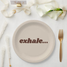 Waiting To Exhale Luxe Paper Plates