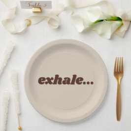 Waiting To Exhale Luxe Paper Plates ペーパープレート