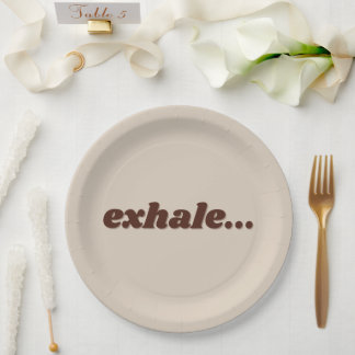 Waiting To Exhale Luxe Paper Plates ペーパープレート