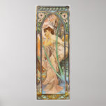 Waiting Woman ポスター<br><div class="desc">Alphonse Mucha goddess</div>