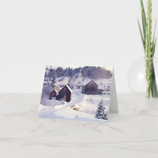 Waits River Vermontノートカード カード (正面)