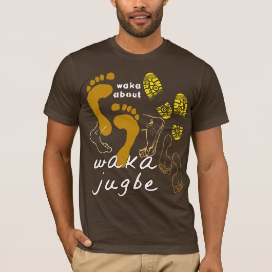 Waka Jugbe:  NaijaのTシャツ Tシャツ (正面)