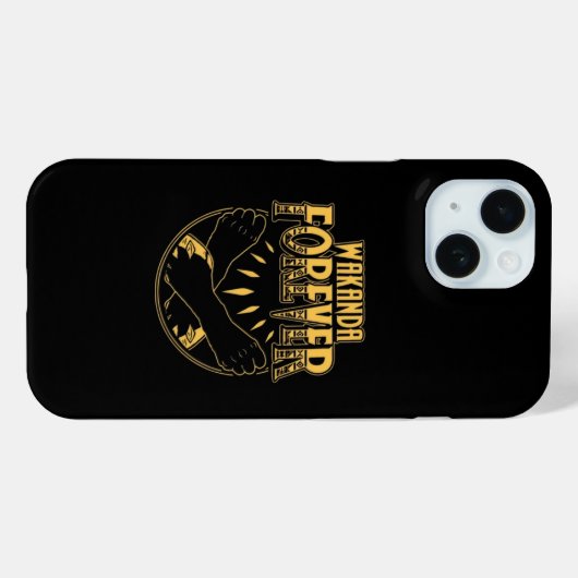 Wakanda iPhone 15 カバー (裏面 (横))