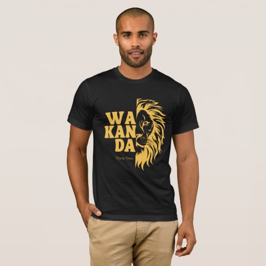 WAKANDA: King By Nature | Bella T-Shirt Tシャツ (正面フル)