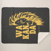 WAKANDA: King By Nature | Sherpa Blanket シェルパブランケット (正面(横))
