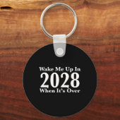 Wake Me Up In 2028 When It's Over キーホルダー (正面)