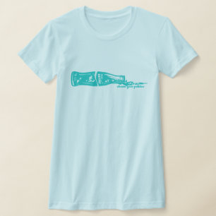 Wake Sodaボトルシリーズ:ミントブルー Tシャツ