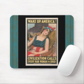 Wake Up Americaポスター マウスパッド (マウス)