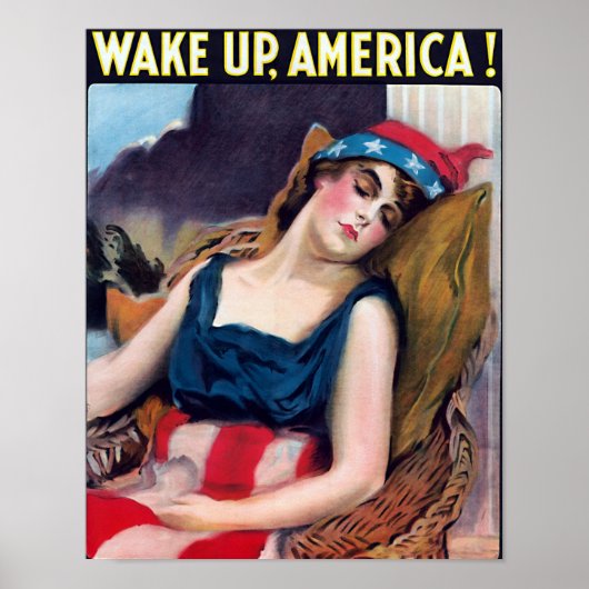 Wake Up America! Poster ポスター (正面)