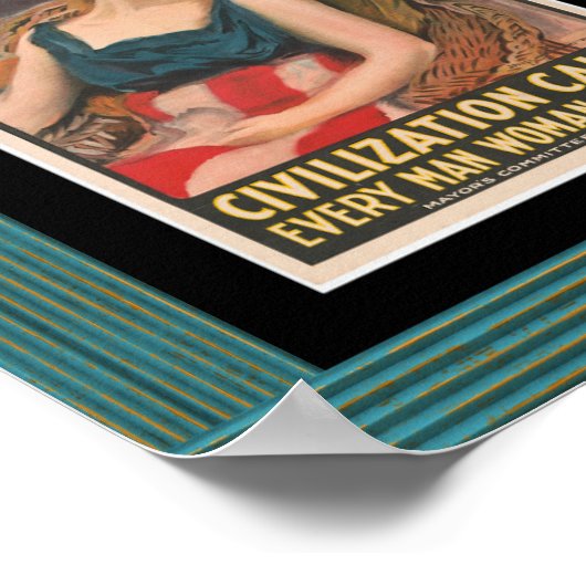 Wake Up America Poster ポスター (角)