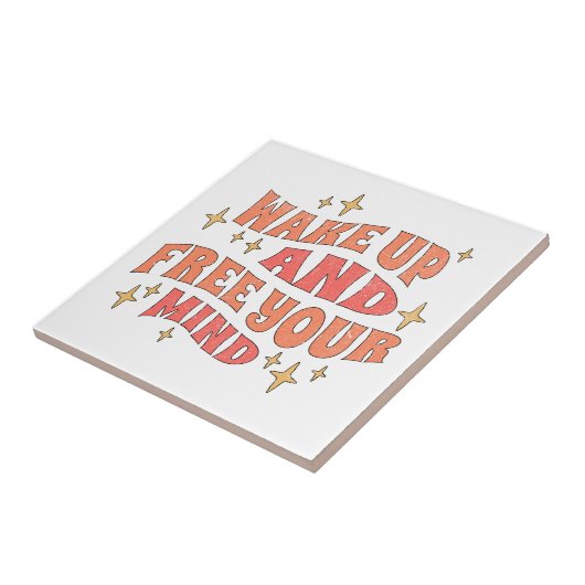 Wake Up and Free your Mind タイル (側面)