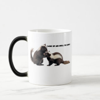 WAKE UP AND SMELL THE COFFEE モーフィングマグカップ
