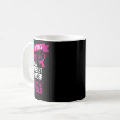 Wake Up Beat Breast Cancer Rule The World 3 コーヒーマグカップ (正面左)