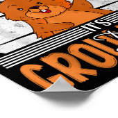 Wake Up Is Groundhog Day For Women Men Kids  ポスター (角)