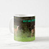 Wake Up! Its Time To Hunt Mug コーヒーマグカップ (正面左)