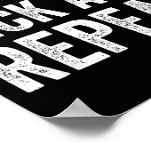 Wake Up Kick Repea,funny Quote Workout Motivation  ポスター (角)