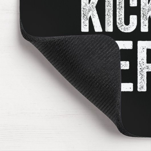 Wake Up Kick Repea,funny Quote Workout Motivation  マウスパッド (コーナー)