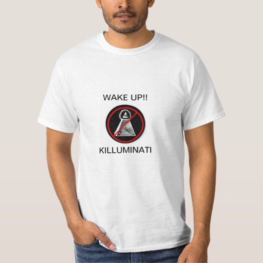 WAKE UP!!! KILLUMINATI Tシャツ (正面)