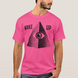 Wake up pyramid 1 tシャツ