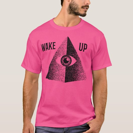 Wake up pyramid 1 tシャツ (正面)