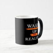 WAKE UP TO REALITY モーフィングマグカップ (正面右)