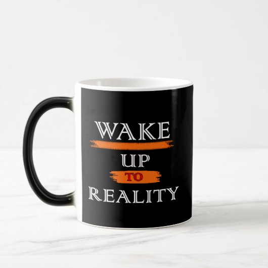 WAKE UP TO REALITY モーフィングマグカップ (左)