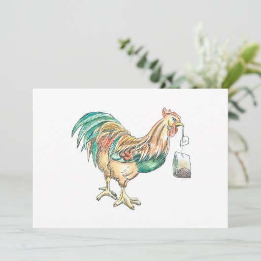 Wake Up WIth Tea 招待状 (スタンド正面)