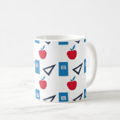 Wake Up Your Mind with Every Sip コーヒーマグカップ (正面右)