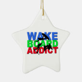 Wakeboardの常習者 セラミックオーナメント (右)