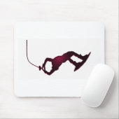 WakeBoardの癇癪 マウスパッド (マウス)