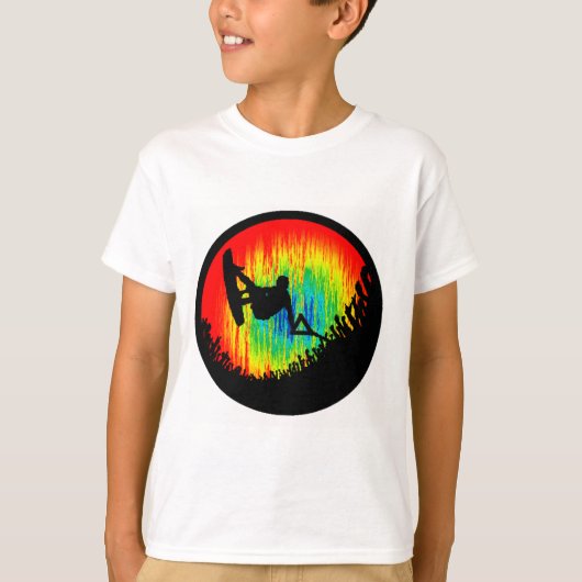 Wakeboard Wakeboarder Tシャツ (正面)